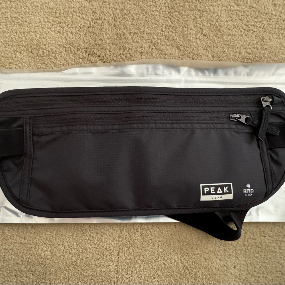 Black Fanny Pack *NEW*